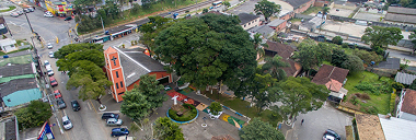Foto de cima da cidade
